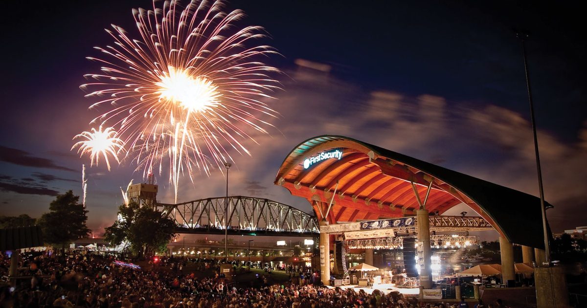 Pops on the River 4th of July Fireworks Little Rock, AR