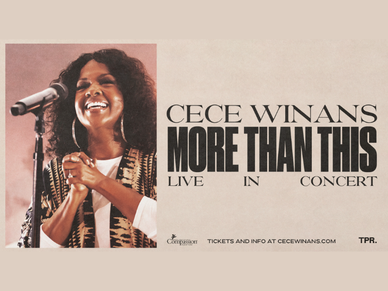 CeCe Winans performing at concert in 2025