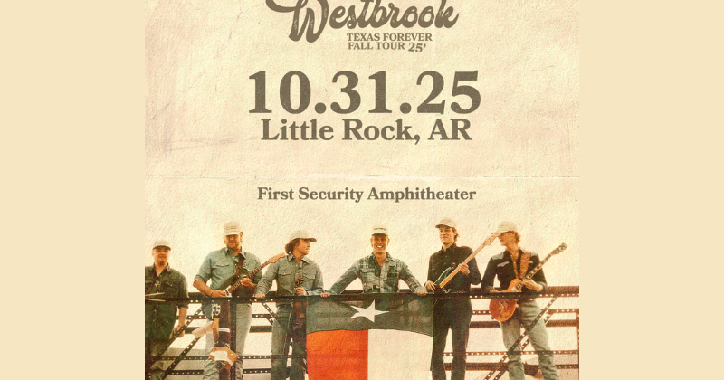 Hudson Westbrook: Texas Forever Fall Tour '25 | Little Rock, AR